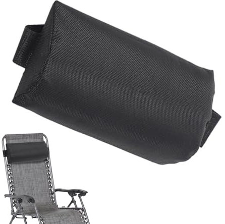 Kissen Für Sonnenliegen Gartenliege, Liegen Auflagen Kissen, Nackenkissen Für Gartenstühle, Gartenstuhl Liegestuhl Kissen, Kopfstützenkissen Mit Elastischem Band Für Höhenverstellbares, Bequemes