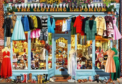 Puzzle 1000 Teile - The Clothing Emporium