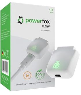 powerfox Flow Gasverbrauch auslesen, Gaszähler Modul, PC202401