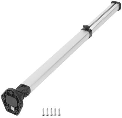 KKPLZZ RV Folding Table Legs, Adjustable Height Aluminum Alloy Telescopic Leg with Flip Fold Design, for RV Campervan Trailer Boat Yacht Furniture