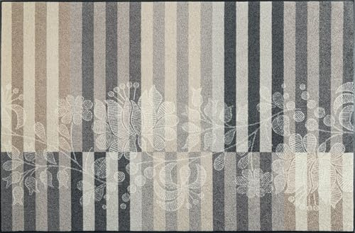 Wash+Dry Fußmatte Botanica Shadow 115x175cm, innen und außen, waschbar