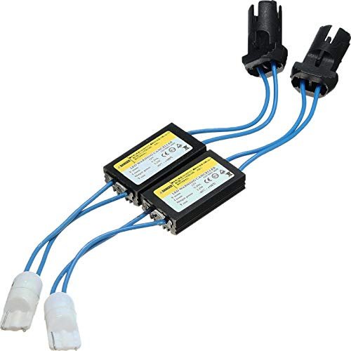 VS Coppia Resistenza 3,2W Aggiuntive Spegni Spia Posizione Canbus Per Led T10 No Errore