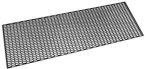 Rejilla de nido de abeja negra Parachoques grandes Panal ABS Race Rejilla 120 x 40 cm