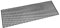 Rejilla de nido de abeja negra Parachoques grandes Panal ABS Race Rejilla 120 x 40 cm
