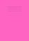 Exercise Book Plain: 90gsm 80 Pages A4 Blank Notebook for Art, Drawing, Writing | School Home Office - Pink