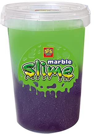 Marmor-Schleim - Lila und Grün 200 g