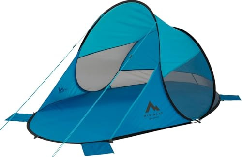 Mc Kinley Strandmuschel Bora UV50 901 Blue Light/Blue PETR
