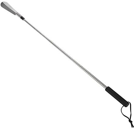 Schuhlöffel Teleskop Flexible Feder Design Teleskop Schuhlöffel Schützt Füße und Schuhe Vor Abrieb Verstellbar Teleskop Schuh Hornsshoe Zubehör Ausziehbarer Schuhlöffel Schuh