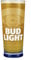 Bud Light Pint Glass | Offical Budweiser Merchandise | Home Bar | Man Cave | Nucleated | Pints at Home | Accessories | Gift Idea | Presents for Dad |