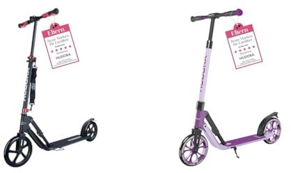 HUDORA BigWheel® Style 230, schwarz & BigWheel 205 Advanced Scooter