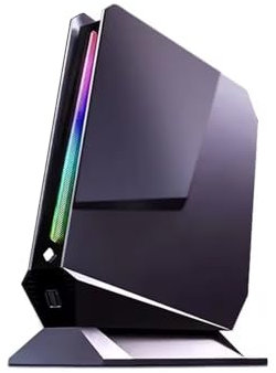 Mini Gaming PC RTX 4060 8G,Core i9 12900H (up to 5.0GHz) DDR5 RGB Mini Gamer Desktop Barebone Computer WiFi6/2*HDMI2.0 (4K@60Hz)/BT5.2/2.5G LAN/USB-C/4K@60Hz