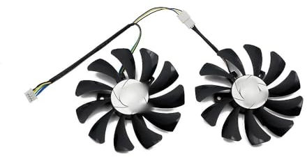 QKFTCSDW 2 pz/Set P106 GTX 1060 GPU VGA Dispositivo di Raffreddamento Compatibile con GTX1060 GTX-1060-6GT-OC INNO3D GTX 1060 Ventola di Raffreddamento della Scheda Grafica Video