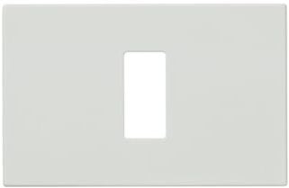Vimar Serie 8.000 – Placca 1 modulo resina pressione Serie 8000 Bianco