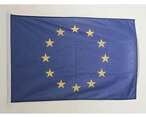 AZ FLAG - Flagge Europäische Union - 90x60 cm - Europa Fahne 60 x 90 Cm Aussenverwendung - Flaggen
