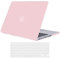 TECOOL Hülle Kompatibel mit Alten MacBook Pro 13 Zoll Retina 2015 2014 2013 2012 (A1502 A1425), Ultradünne Schutzhülle Hartschale Case mit Tastaturschutz (EU Layout), Rosa