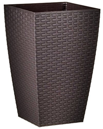 New Venice Rattan Effect Decorative Planter 45cm Perfect for growing flowers and plants in your home