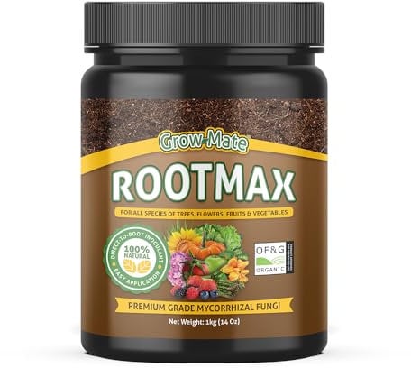 RootMax (1Kg) - mykorrhiza wurzelaktivator & bewurzelungspulver für stecklinge- 50-mal stärkeres für grün pflanzen - Verbesserte Formel für größere Wurzeln, gesündere Pflanzen und maximalen Ertrag