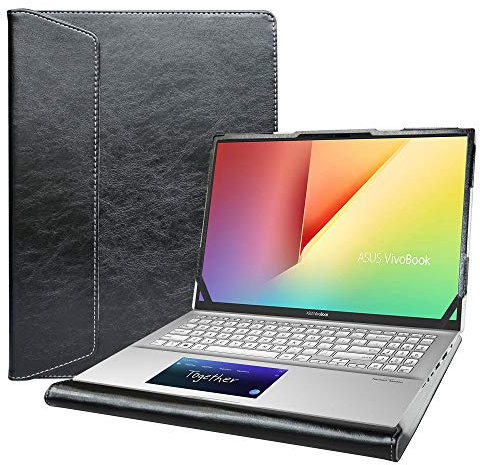 Alapmk Specialmente Custodia Protettiva per 15.6 ASUS VivoBook S15 S532FA S532FA-DB55/ASUS VivoBook 15 F512DA F512FA F512DA-EB51 F512FA-AB34(Not Fit ASUS VivoBook S15 S530UN S510UA),Nero