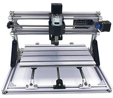 2-in-1 5500mW Graviermaschine CNC 3018 GRBL Graviermaschine Steuerung, 3-Achsen-PCB-Fräs-Schnitzmaschine, CNC-Fräser-Kit mit Offline-Controller und ER11- und 5-mm-Verlängerungsstange