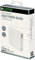 Leitz 12000mAh 2 Port USB Power Bank Portable Battery Pack | For Smartphone, iPad, Tablet, USB Device (Glossy White)