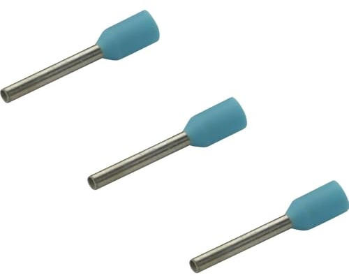RITTAL Aderendhülsen lose 500 Stück 24 AWG 8mm Länge hellblau