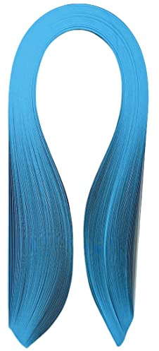 ODETOJOY Blue Quilling Paper Strips 10mm Single Color Quilling Strips 3/8inch Paper Filigree