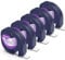 Wonfoucs Compatible with Dymo Label Plastic Tape for Dymo LetraTag Tape 12267 12mm x 4m Black on Transparent, LT-100H LT-100T LT-110T QX50 XR, 5 Pack