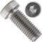 OPIOL QUALITY® Zylinderschrauben mit Innensechskant niedrige Kopf DIN 7984 M8x50 mm aus Edelstahl A2 V2A (5 Stück) Zylinderkopfschrauben Schrauben Zylinderkopf