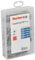 fischer Profi-Box ClassicFast II Spanplattenschraube, vorsortierte Sortimentsbox mit 110 gelbverzinkten Schrauben im Durchmesser 4,5 - 5,0 mm, Senkkopf, PZ-Antrieb und Teilgewinde, für Holzbaustoffe
