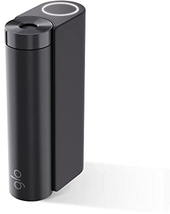 GLO hyper X2 Tabakerhitzer, Elektrischer Tabak Heater für klassischen Zigaretten Geschmack, Alternative zur E-Zigarette, bis zu 20 Sticks pro Akku-Ladung, Black