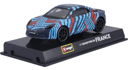 Burago - Renault Alpine Grand Prix de France 2022 – Maßstab 1/43