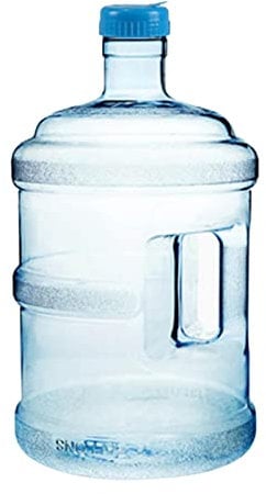 Distributeur D'eau Bouteille D'eau Cruche Porte-eau Conteneur de Stockage D'eau Seau D'eau En Bouteille de Grande Capacité pour Pique-nique Domestique, 18.9L