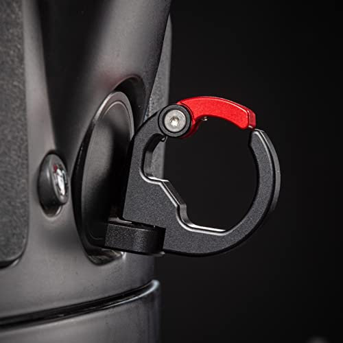 Fayedenicy Moto Gancio Gancio H.elmet Cargo Carry Holder Bagaglio Bottiglia Gancio di Stoccaggio Gancio per Vespa GTS300 GTS 300 GTV Tutto L'Anno Scooter Accessori Kit (Oro)