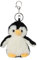 Apricot Lamb–Süßer gefüllter Pinguin Schlüsselanhänger 10 cm –Pinguin Kuscheltieranhänger mit Schlüsselring für Schlüsselband, Schlüsselbund & Schlüsselhalter-Schultütenanhänger(Schwarz)