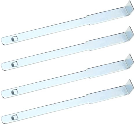 4pcs Outils de Suppression Stéréo Remplacement Compatible avec Pioneer Head Radio Clé d'outil de Suppression d'autoradio Accessoires 104x8.5mm