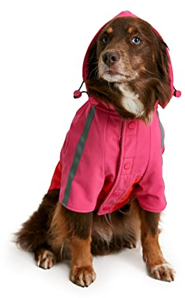 Rosewood Joules Lydford Raincoat For Dogs, Large