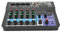 Consola de Sonido USB, Mini Mesa de Mezclas Grabación de Voz Tarjeta de Sonido BT, Mezclador de 6 Canales de Placa de Sonido para Producción de Música en el Hogar Canto de