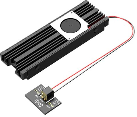 M.2 Heatsink NVME 2280 SSD Heat Sink Support Single Double Sided M2 SSD Cooling with Thermal Silicone Pads Cooler for Computer PC PS5 PCIE NVME or NGFF SATA M.2 SSD Installation
