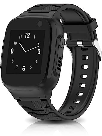 SeNool Armband Kompatibel mit Xplora X5 Play, [Premium Silikon Ersatzbänder] [Wasserdicht] [Leicht und Angenehm], Uhrenarmband Kompatibel mit Xplora X5 Play - Schwarz