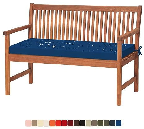 Lsjoaw Bankauflage 160X50X5CM Bankkissen Sitzauflage Sitzkissen wasserdicht Gartenbankauflage Schaukelkissen für Gartenbank Schwingen Bankpolster Outdoor für Fensterbank Gartenkissen Color#17
