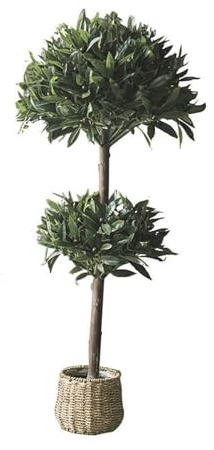 Faux Arbre Arbre Artificiel Plante sans Pot Feuilles Vertes intérieur extérieur Fausse Plante for Salon Balcon Maison Bureau décoration Plantes d'intérieur