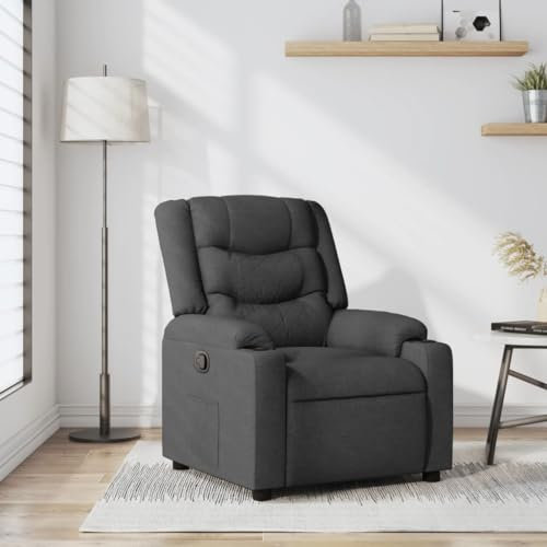 LAPOOH Relaxsessel Dunkelgrau Stoff, Fernsehsessel, Kinosessel, Lesesessel, Tv Sessel, Ohrensessel, Armsessel, Seselstuhl Wohnzimmer - 374128