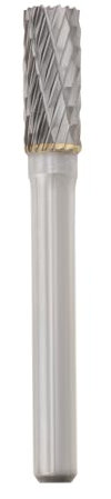VGOL 1 fraise en carbure de tungstène à double tranchant, lime rotative en alliage, tête de meulage pour sculpture sur bois et traitement des métaux, 8 x 20 mm