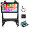 【8 Núcleo 4+64G】 Hodozzy Carplay Radio Coche para Peugeot 3008 5008 2009-2016,9 Pulgadas Autorradio Android con Pantalla Táctil/WiFi/GPS/RDS/FM/Bluetooth/USB/DSP