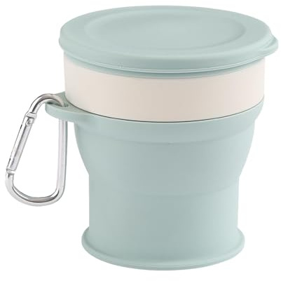 Tasse de camping pliante, tasse d'eau pliable - Tasse de camping pliante réutilisable en silicone de 250 ml,Petites tasses portables réutilisables, gobelets portables, gobelets extensibles portables p