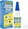 Leather Glue 30 g, Clear Superglue for Leather, Shoe, Furniture Upholstery, Purses, Sofas and Leathercraft, with Anti-Clog Cap, Waterproof, Heat-Resistant