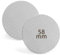 Coladores de disco para cafetera de 58 mm, 2 unidades, acero inoxidable, 150 μm, 1,7 mm