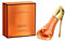 lmoikesz High Heels Parfüm, Reine, Glatte und personalisierte Eleganz in der Flasche, Smaragd Highheels Parfüm, Texturdetails, High End(Orange)