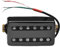 Harilla Bridge Humbucker Pickup Bridge Pickup Pièces électriques Pièces de guitare pour les guitares électriques à six cordes Musiciens, Noir