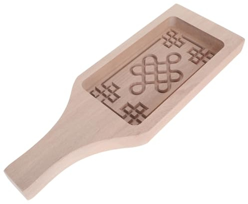 POPETPOP Stampo Biscotti in Legno Piccolo per Forno Unico con Semplice e Raffinato Lavabile e Resistente all Usura per Dolci Creativi